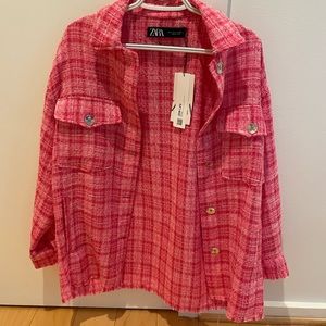 Brand new ZARA over shirt